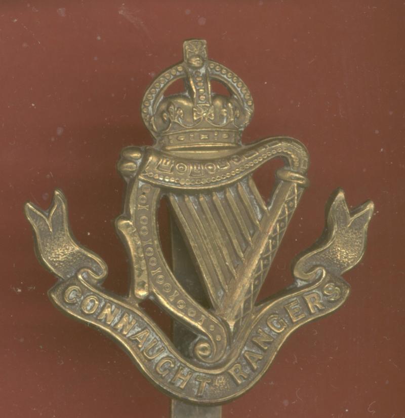 Irish The Connaught Rangers Regiment WW1 cap badge