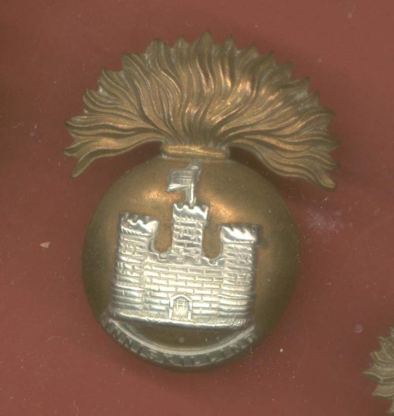 Irish Royal Inniskilling Fusiliers Victorian OR's cap badge