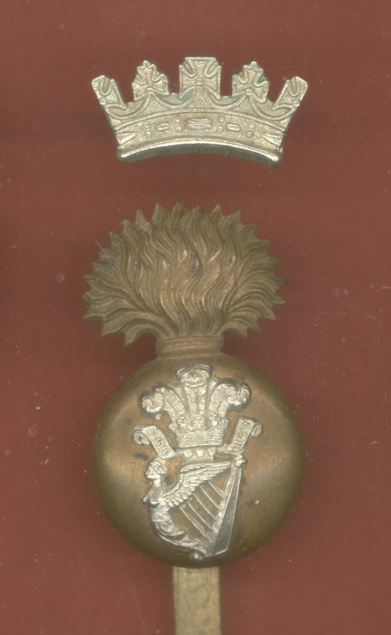 Princess Victoria’s (Royal Irish Fusiliers) Edwardian Brodrick Cap Badge.
