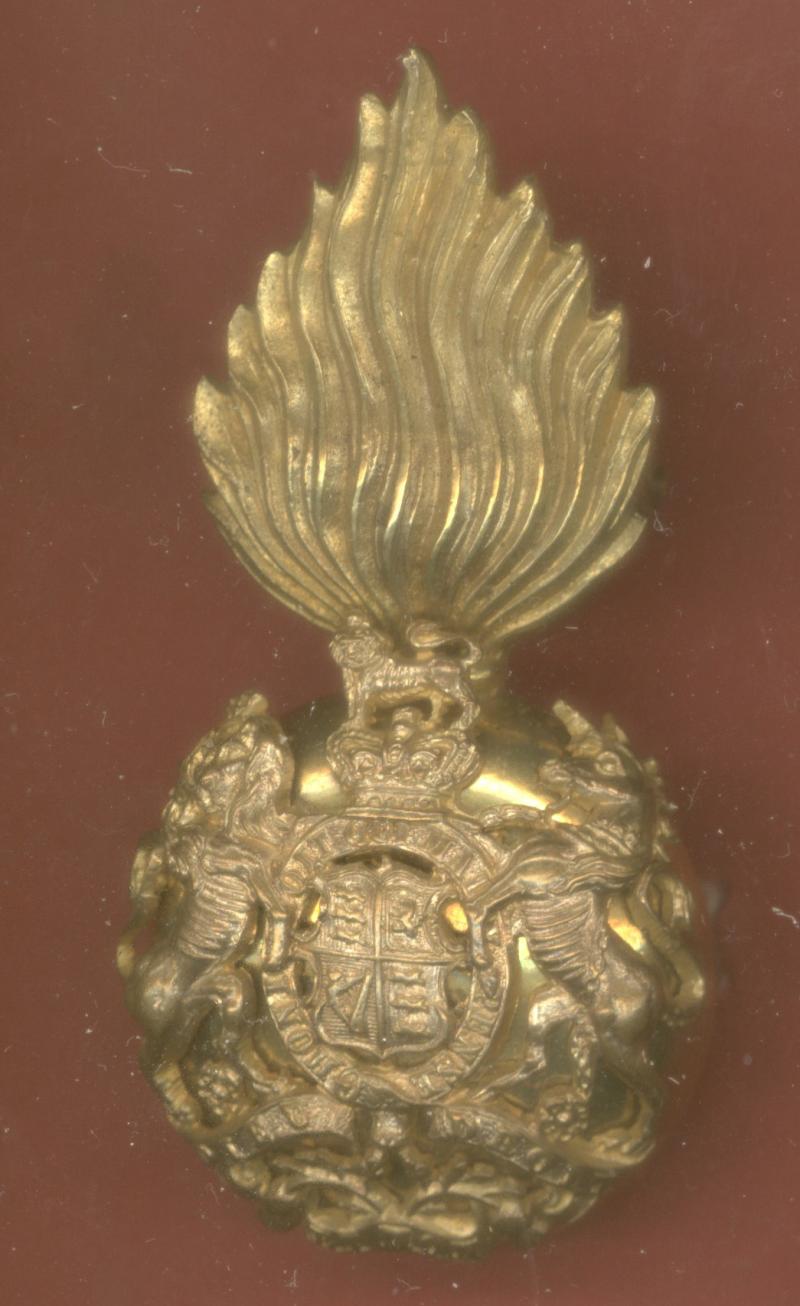 Scottish Royal Scots Fusiliers Victorian Officer's glengarry badge
