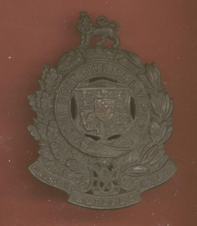 South African Prince Alfred's Guard helmet plate