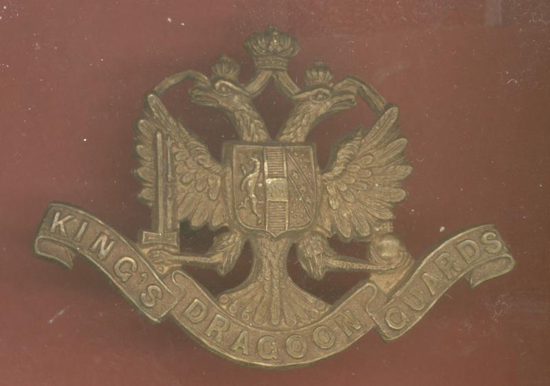 1st King's Dragoon Guards Victorian OR's cap badge