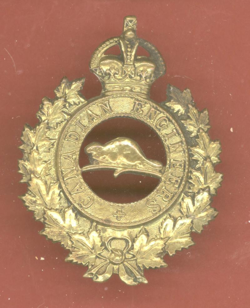 WW1 Canadian Engineers CEF cap badge