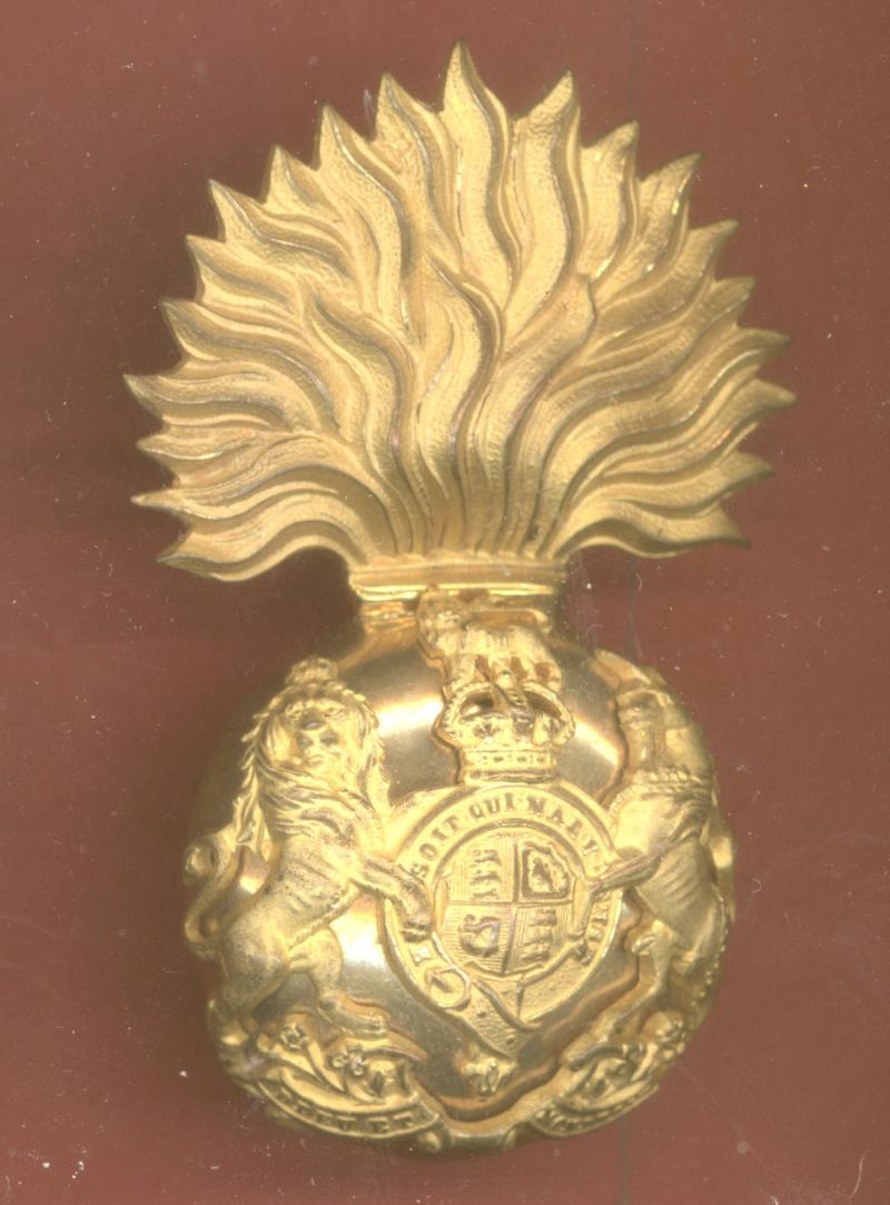 Scottish Royal Scots Fusiliers Officer's 1902-05 glengarry badge