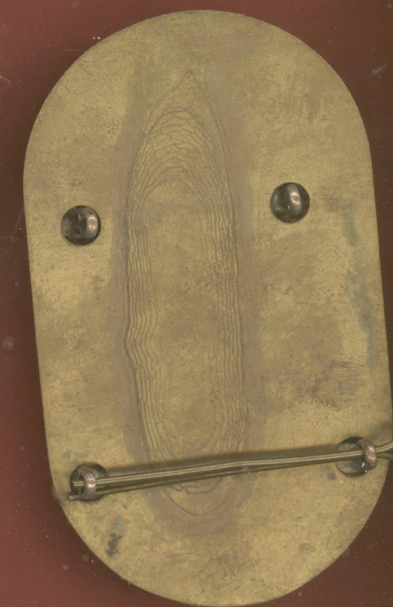 North Irish Brigade Pipe Major Caubeen badge