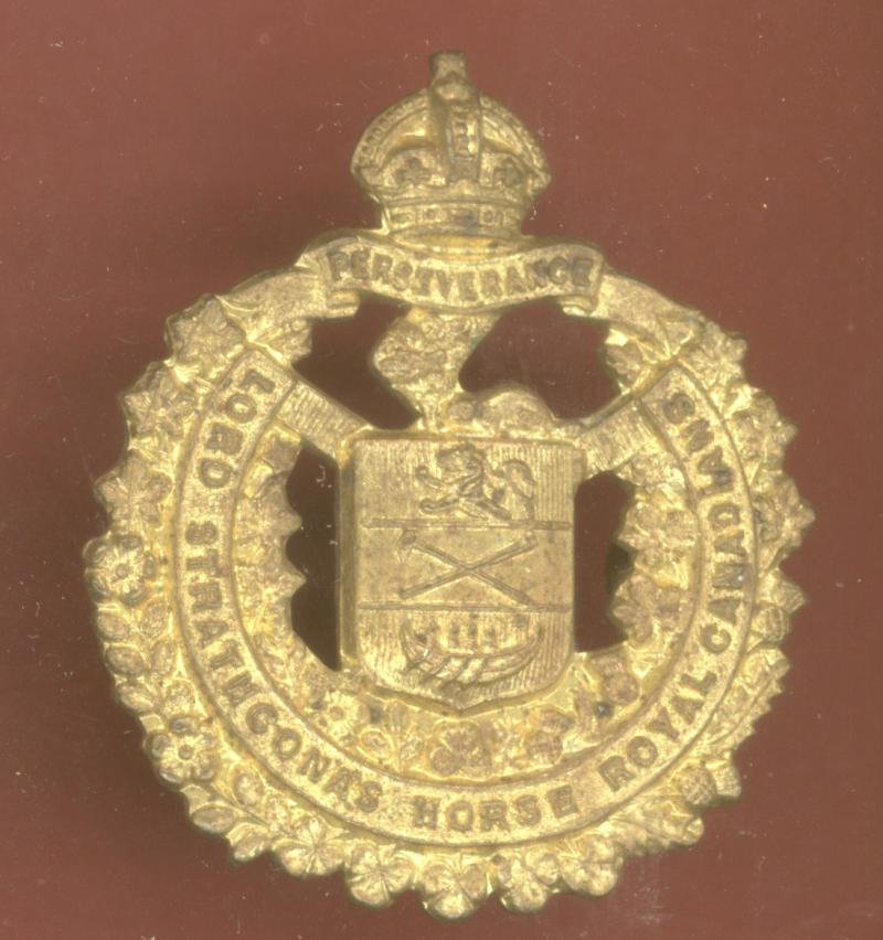 Canadian Lord Strathcona's Horse  cap badge