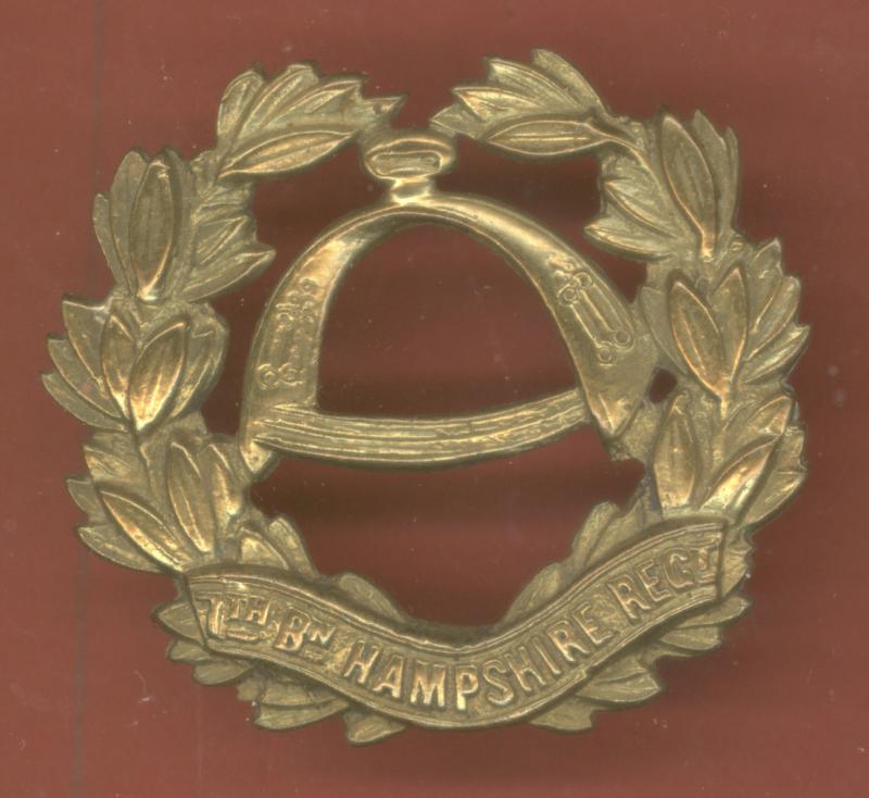 7th Bn. Hampshire Regiment OR's cap badge