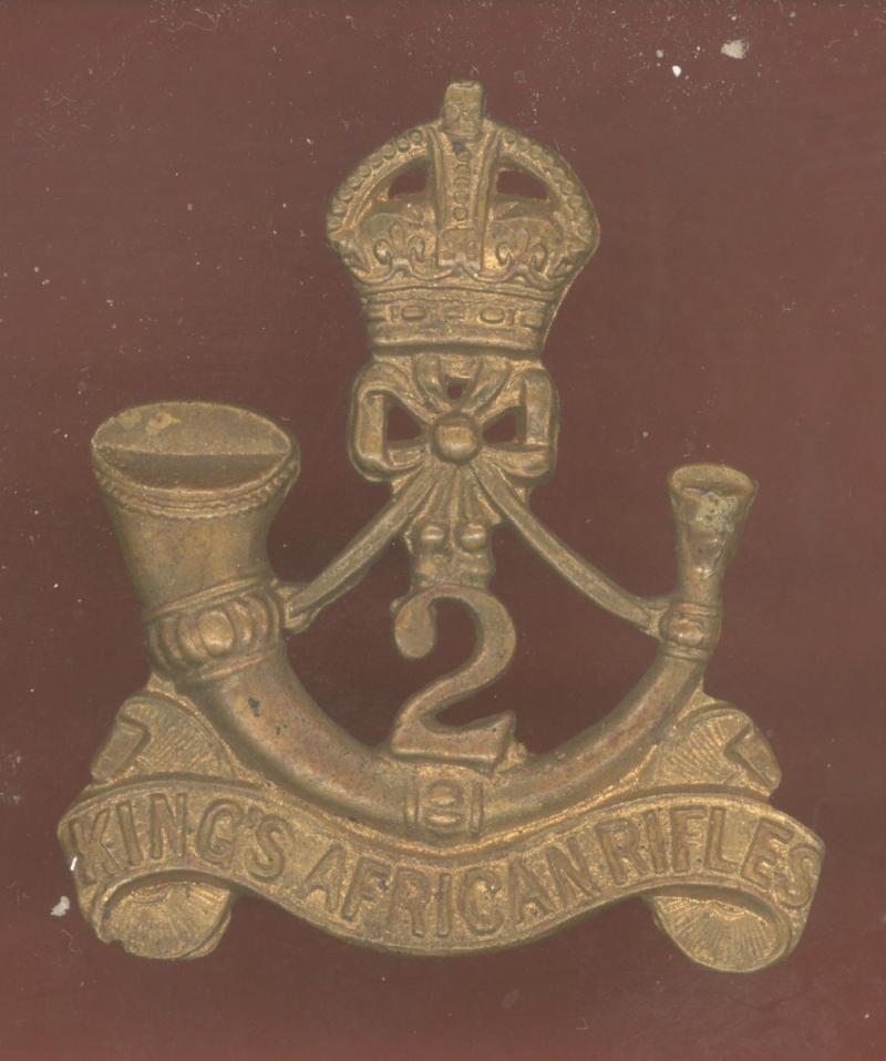 2nd King's African Rifles (Nyasaland) cap badge