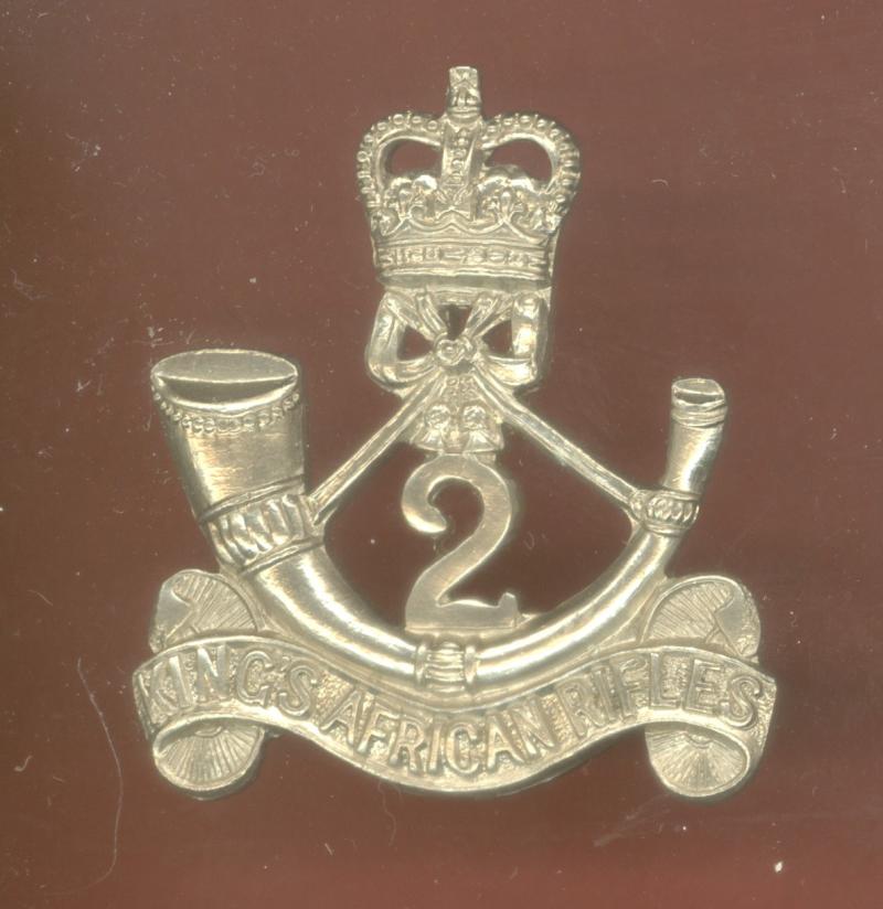 2nd King's African Rifles  cap badge