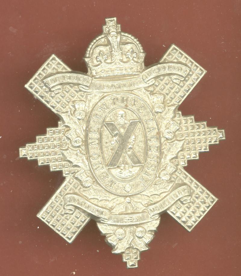 Canadian Black Watch Royal Highland Regt. of Canada 1930 glengarry badge