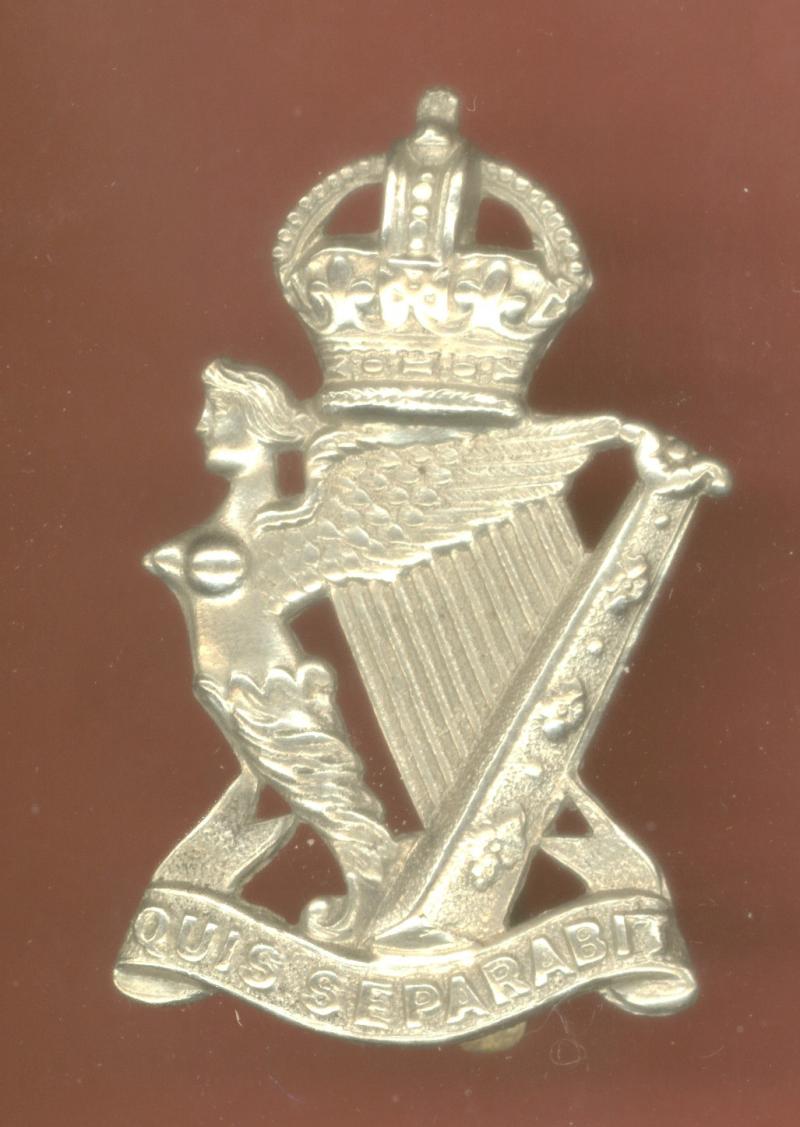 Irish Royal Ulster Rifles OR's caubeen badge