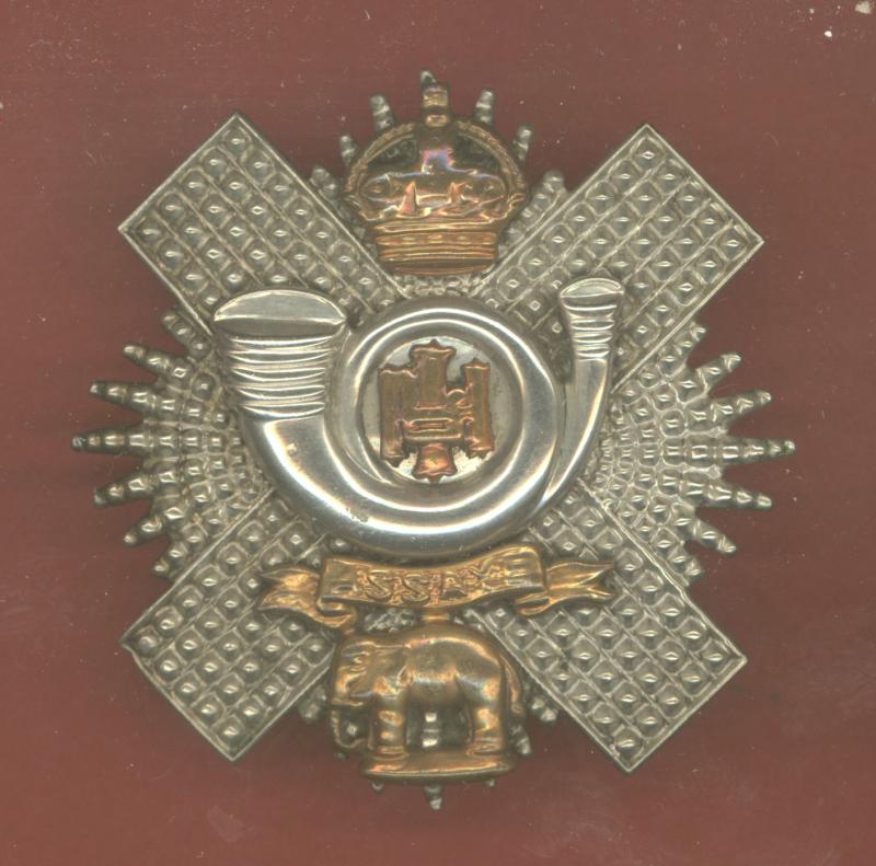 Scottish Highland Light Infantry Officer's shako / glengarry badge