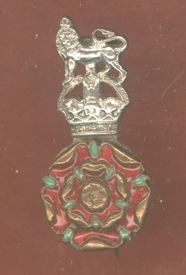 The Loyal North Lancashire Regiment sweetheart brooch