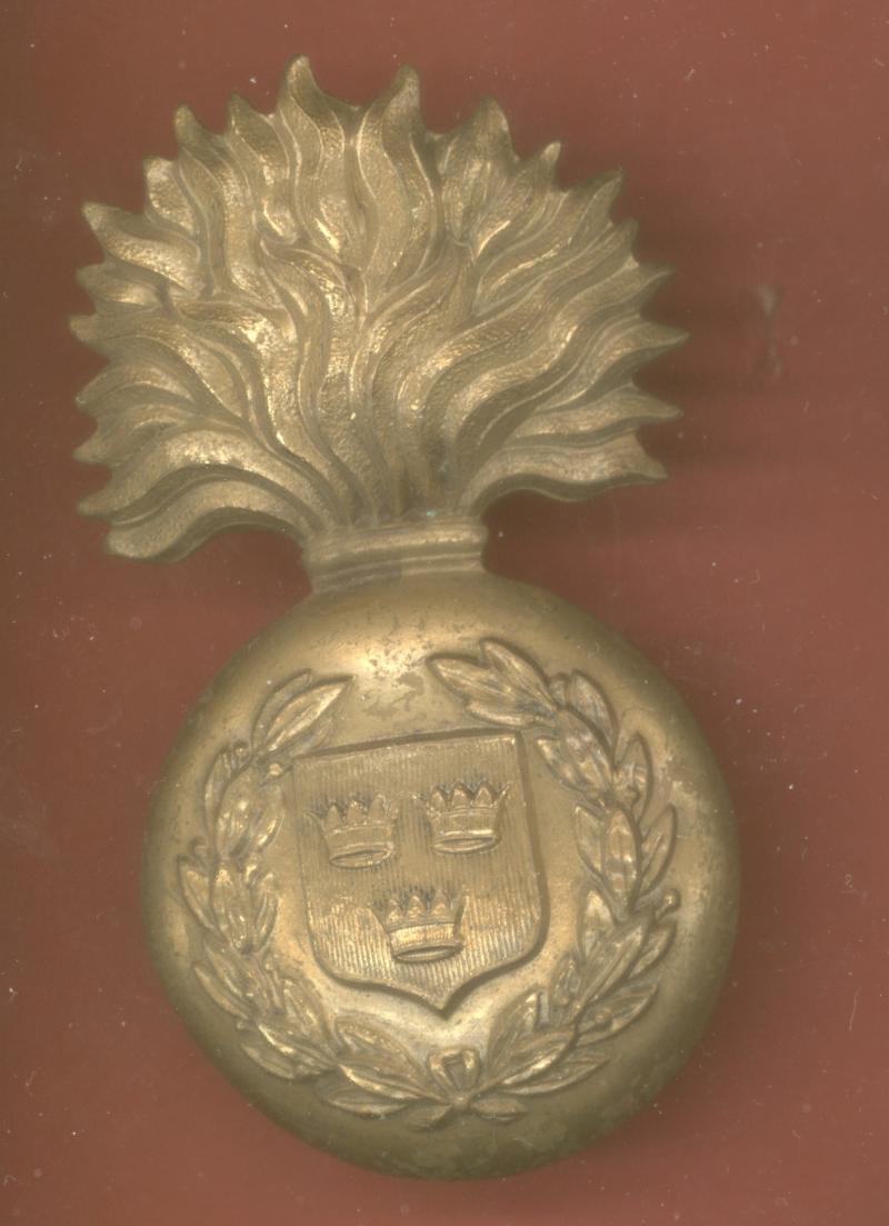 Irish Royal Munster Fusiliers Victorian OR's glengarry badge