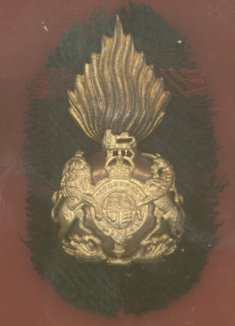 Scottish Royal Scots Fusiliers Officer's glengarry badge