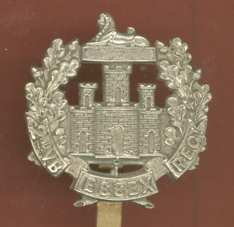 2nd VB The Essex Regiment Edwardian cap badge