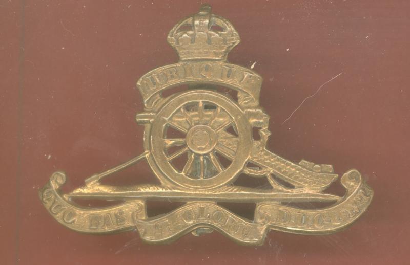 Royal Artillery OR's cap badge