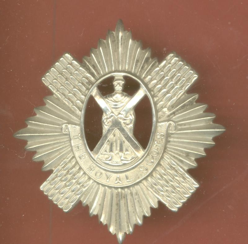 Scottish Royal Scots Territorials glengarry badge