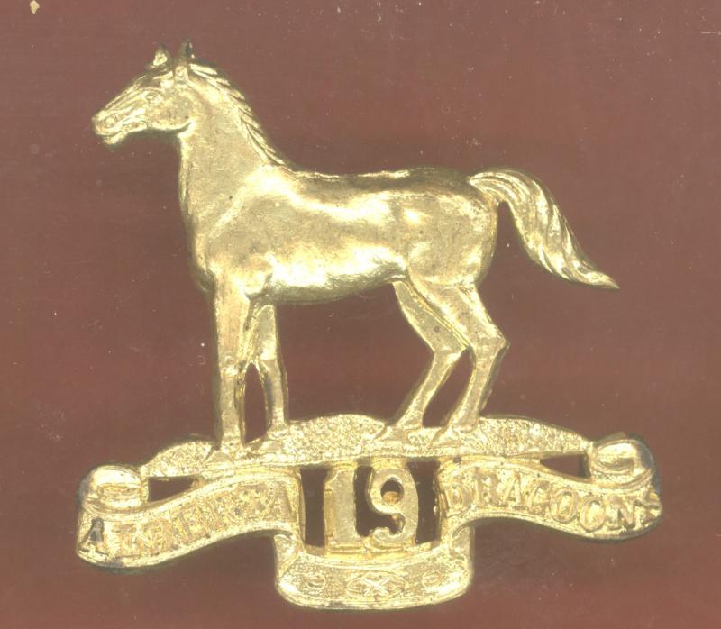 Canadian 19th Alberta Dragoons cap badge