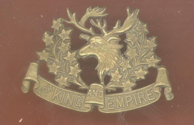 16th Canadian Light Horse OR's Cap Badge