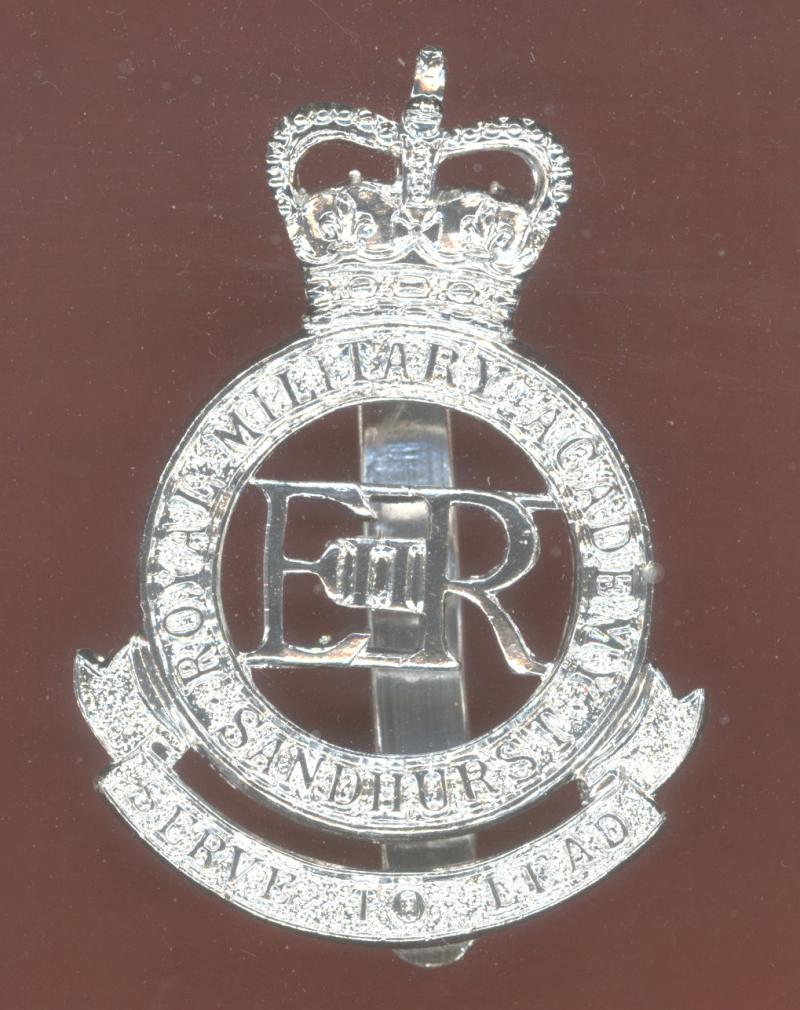 Royal Military Academy Sandhurst staybright cap badge