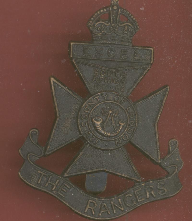12th County of London Bn. The Rangers cap badge