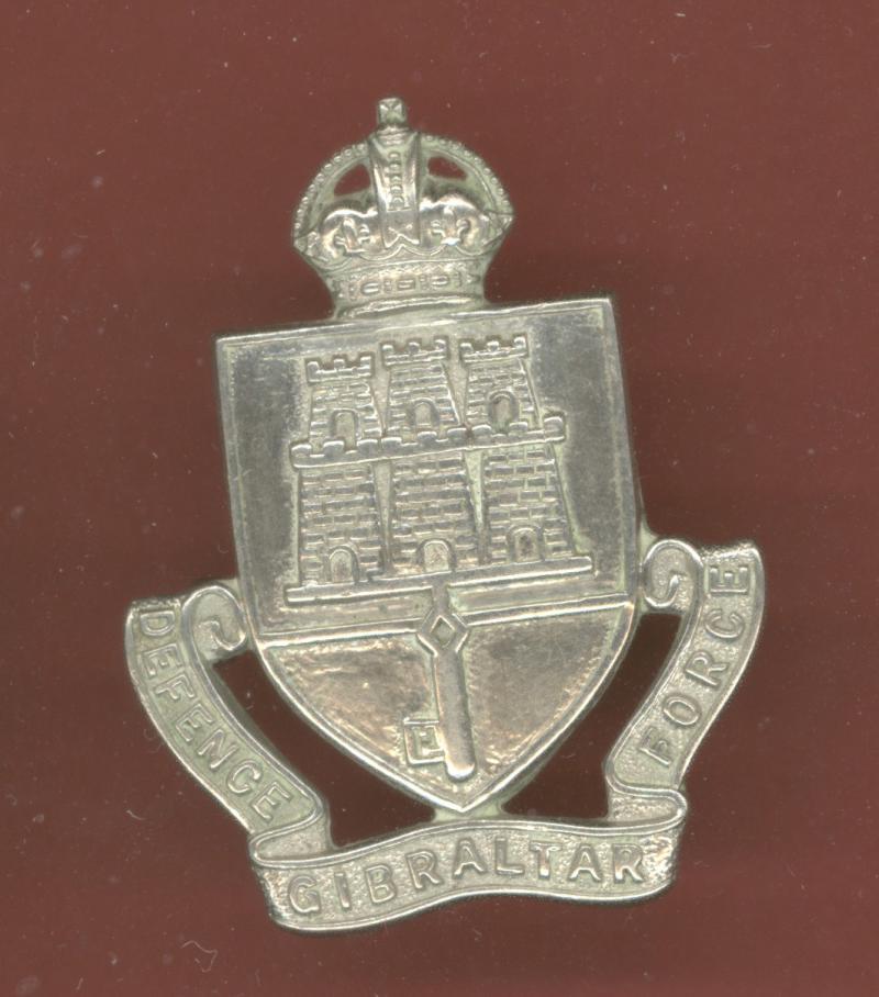 Gibraltar Defence Force cap badge