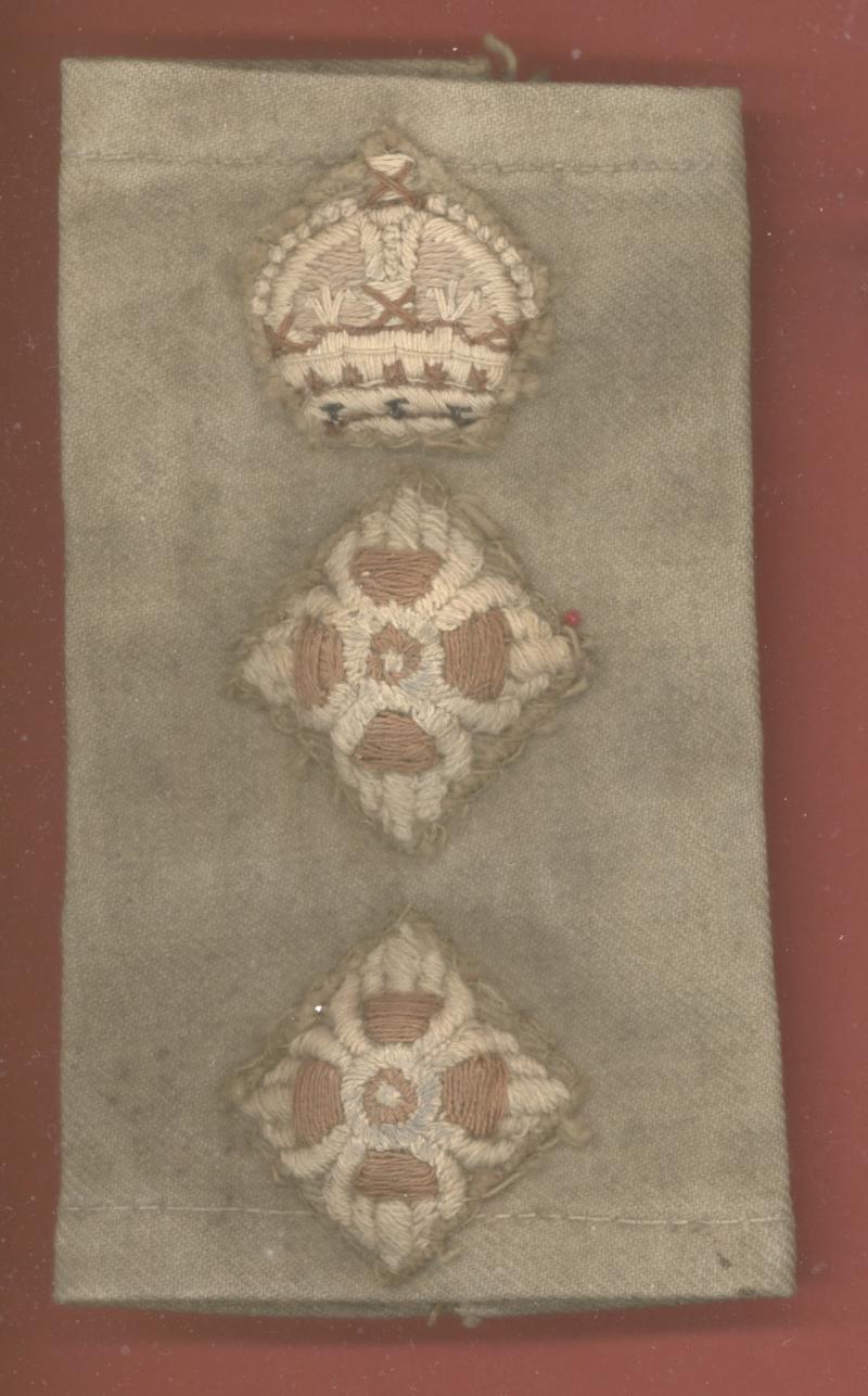 British Army Colonel Tropical Rank Shoulder slide