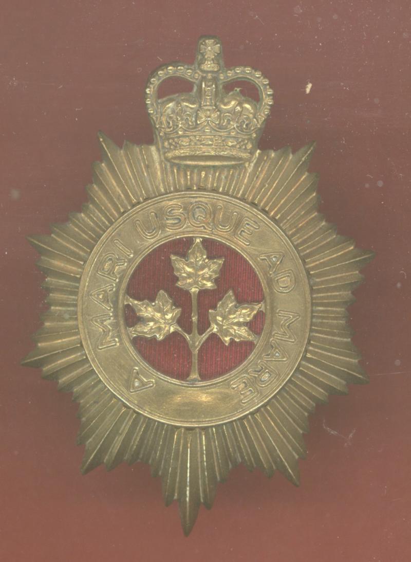 Canadian Guards Officer's EIIR Cap Badge