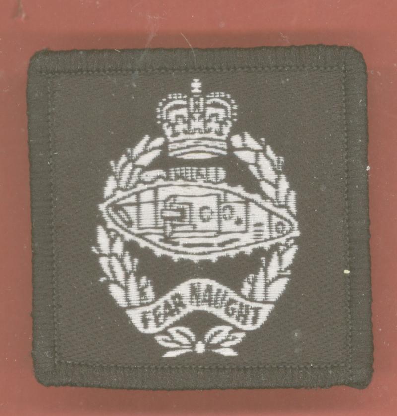 Royal Tank Regiment Or's cloth beret badge