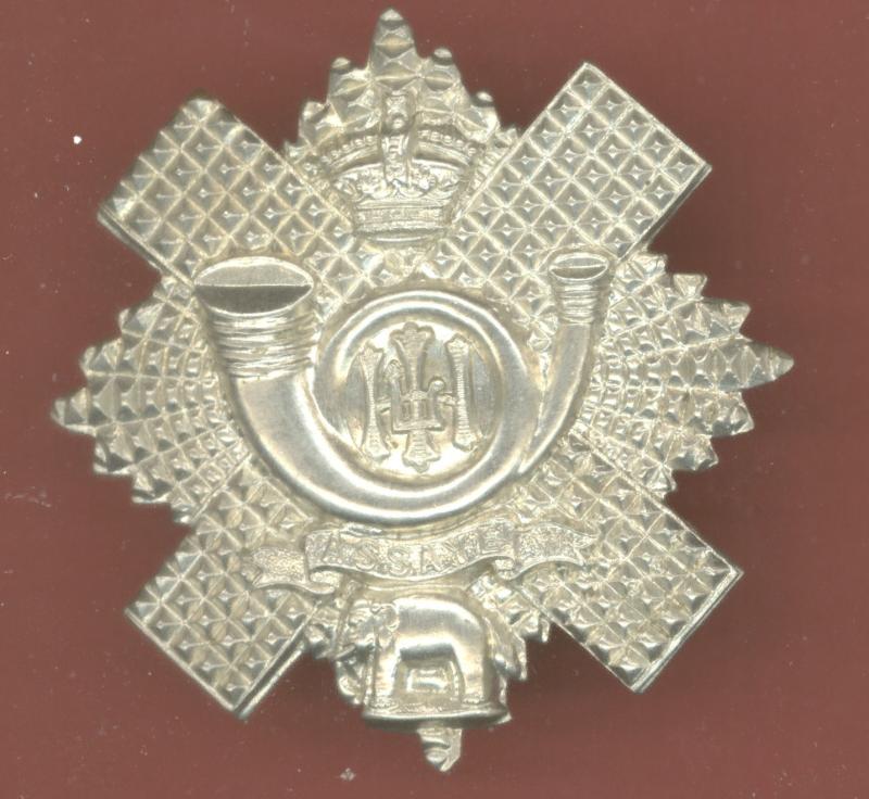 Scottish Highland Light Infantry Victorian shako/glengarry badge