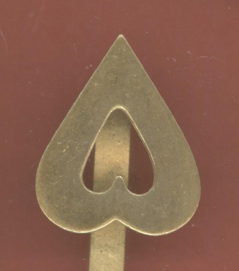 5th King's African Rifles Arabic cap badge numeral