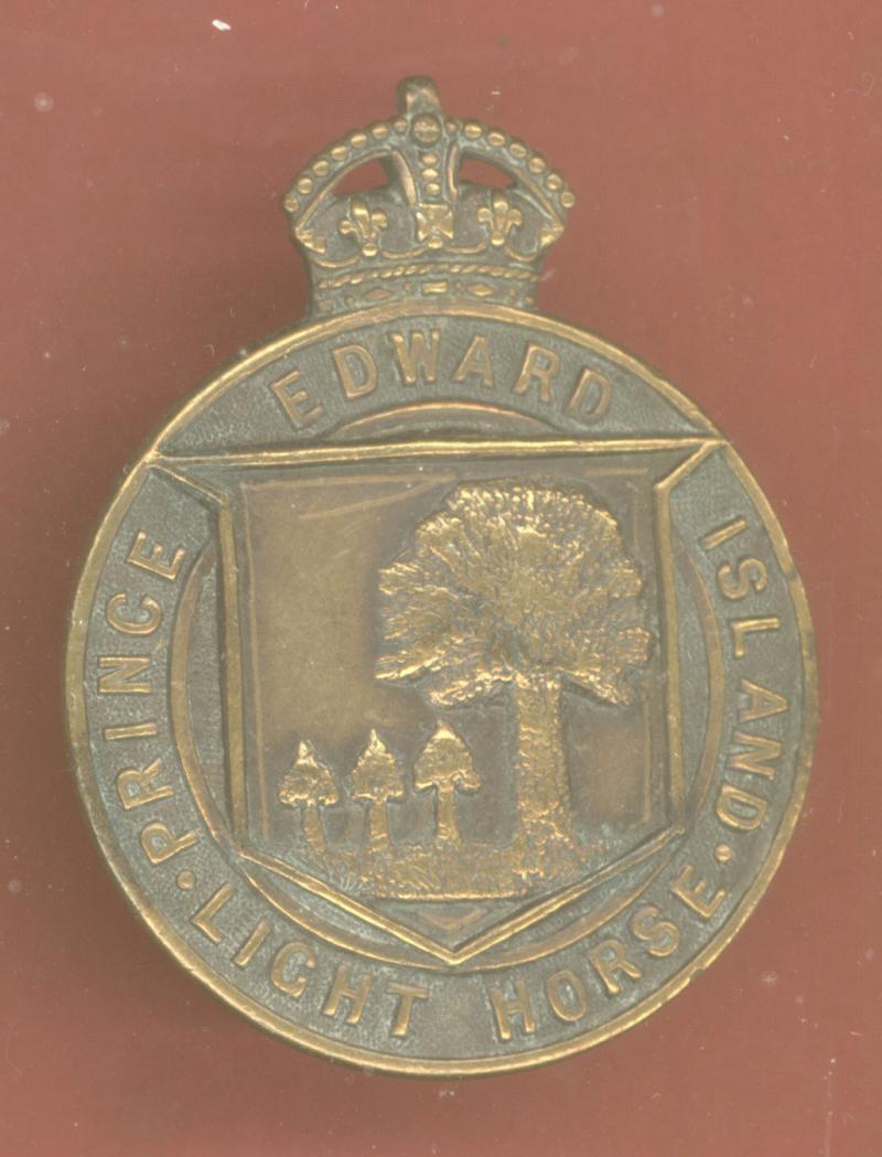 Canadian Prince Edward Island Light Horse cap badge