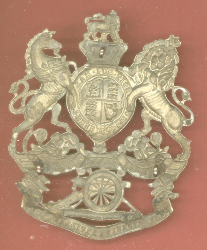 Scottish 1st Aberdeenshire Artillery Volunteers Victorian helmet plate