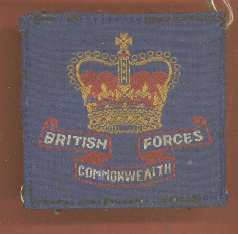 British Commonwealth Forces cloth formation sign
