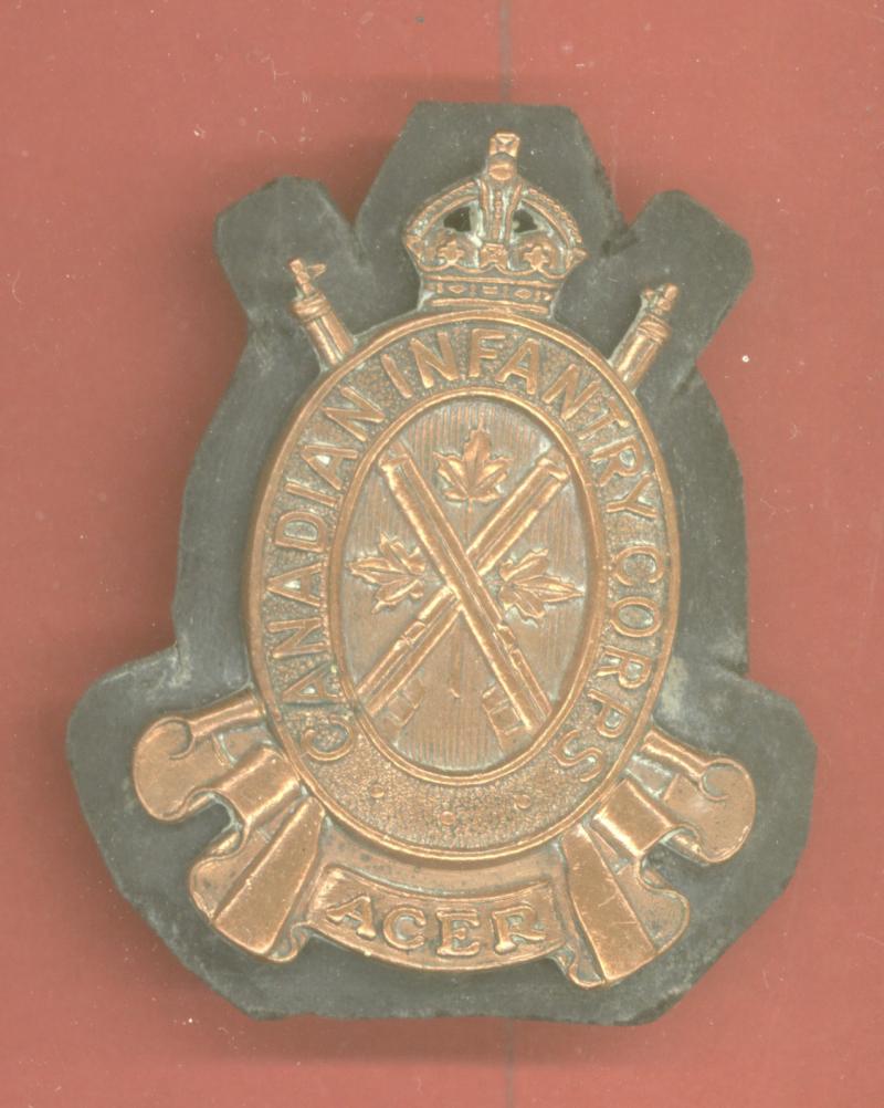 Canadian Infantry Corps cap badge