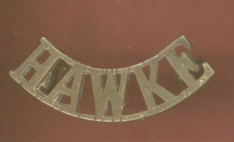 2nd Hawke Bn. Royal Naval Division WW1 shoulder title