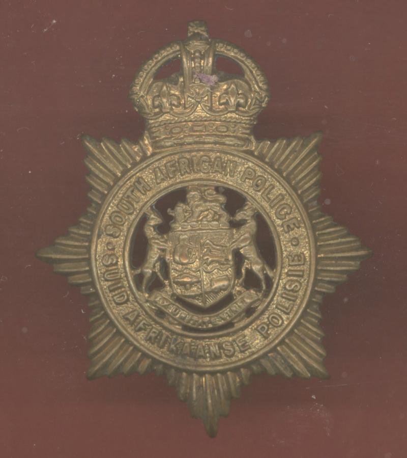 South African Police post 1926 cap badge