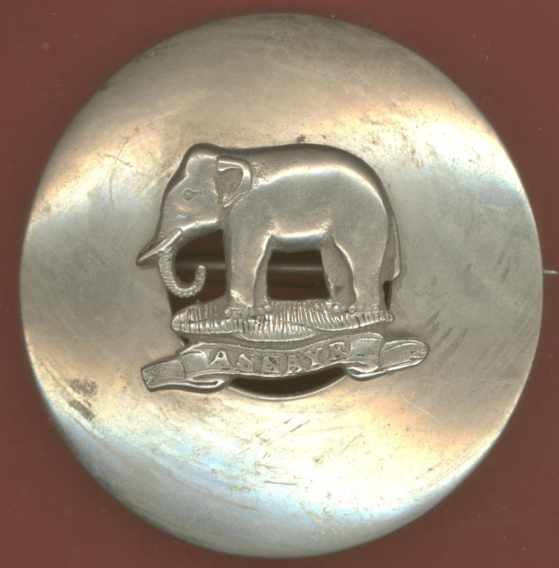 Scottish 74th Highlanders Regiment of Foot Victorian plaid brooch