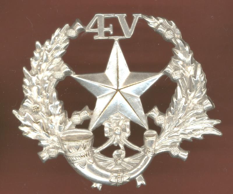 Scottish 4th VB Cameronians NCO's glengarry badge