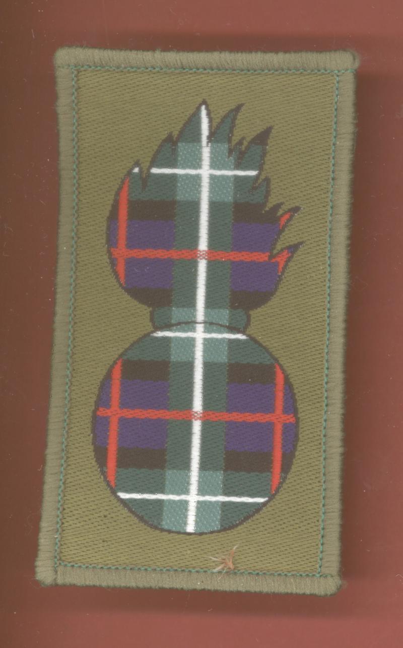 52nd Lowland Volunteers cloth formation sign