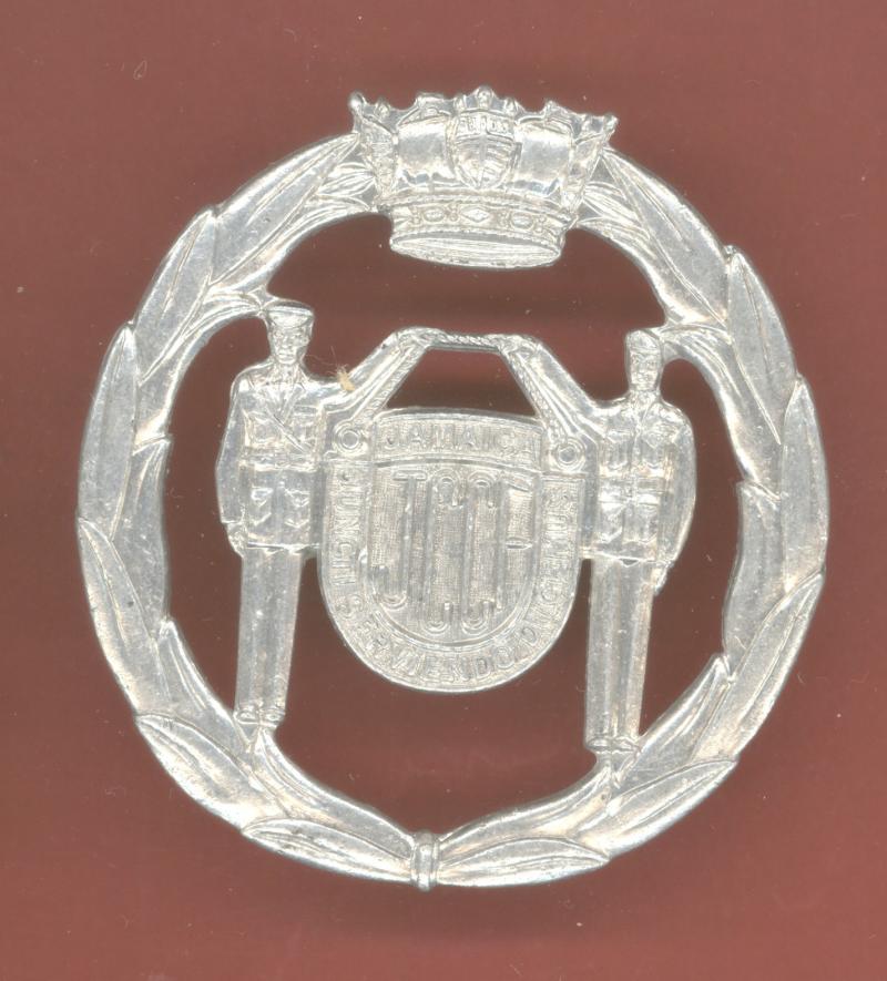 British Colonial Jamaica Combined Cadet Force cap badge