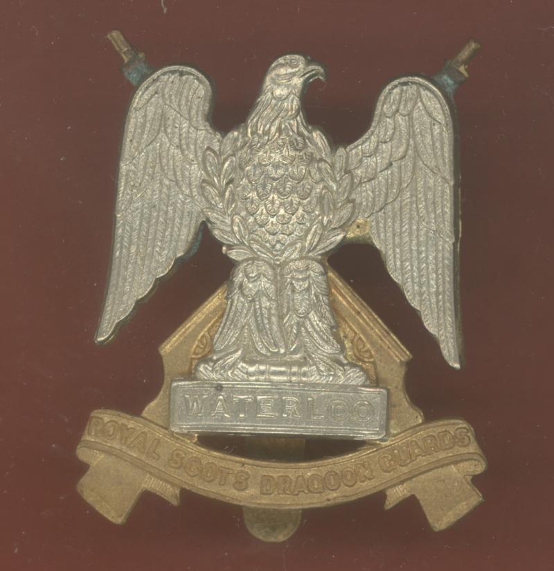Royal Scots Dragoon Guards metal cap badge