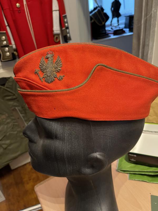 14th/20th  King’s Own Hussars Officer's side cap