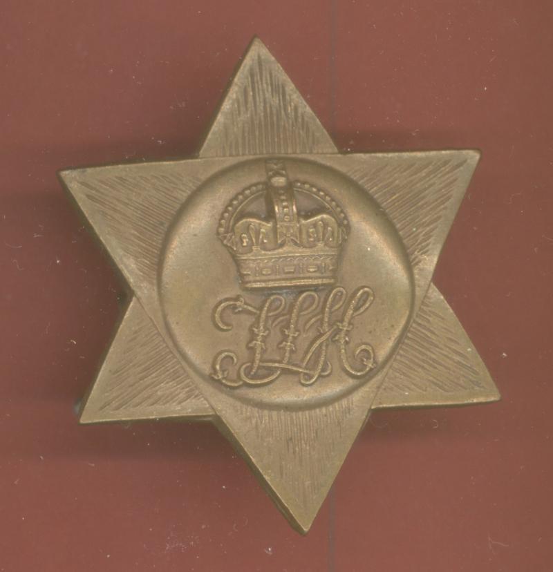 British Colonial Trinidad Light Horse cap badge