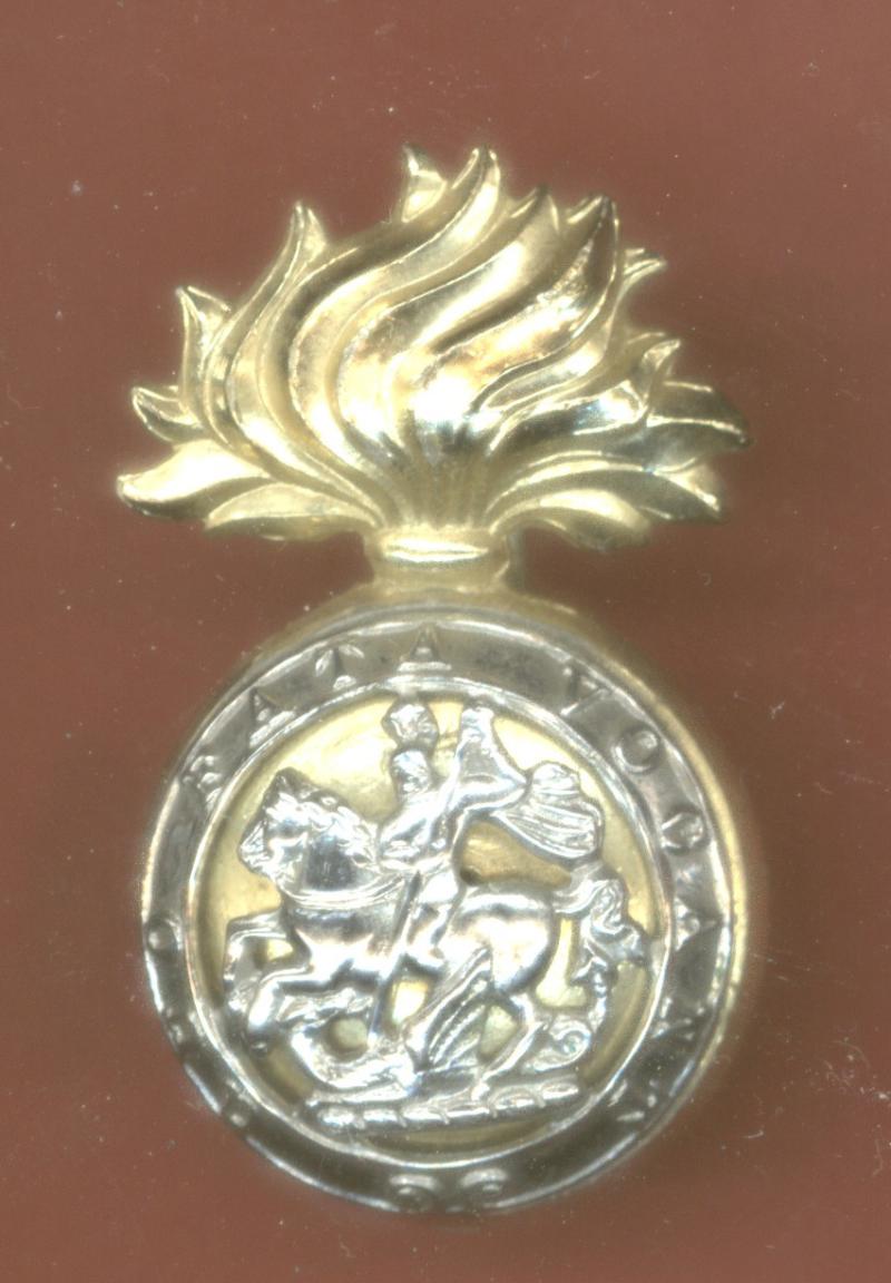 Royal Northumberland Fusiliers staybright cap badge