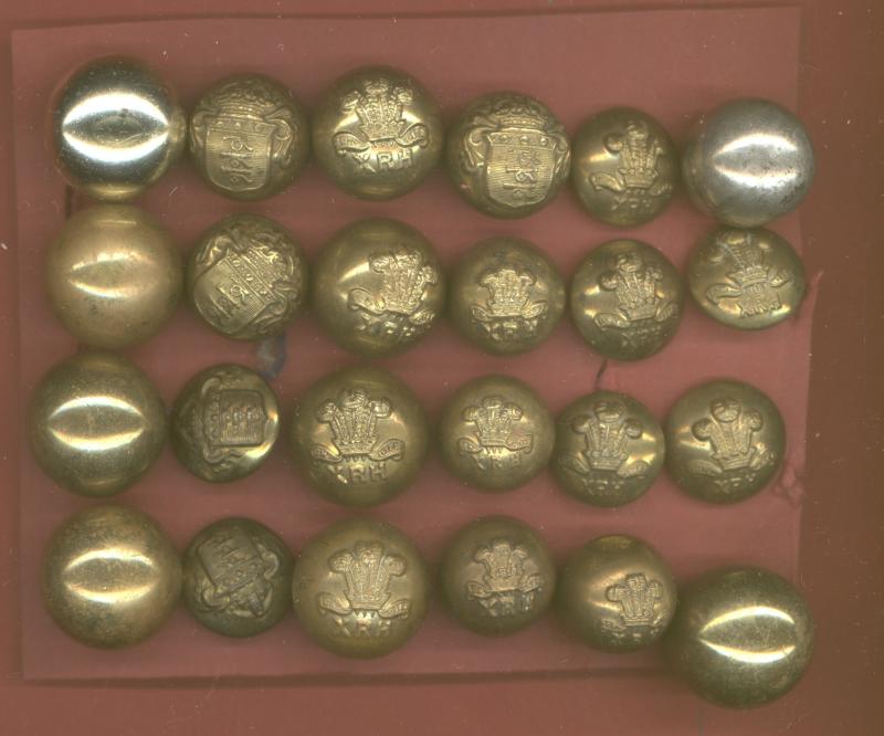 Hussars / HAC Officer's full dress  ball buttons