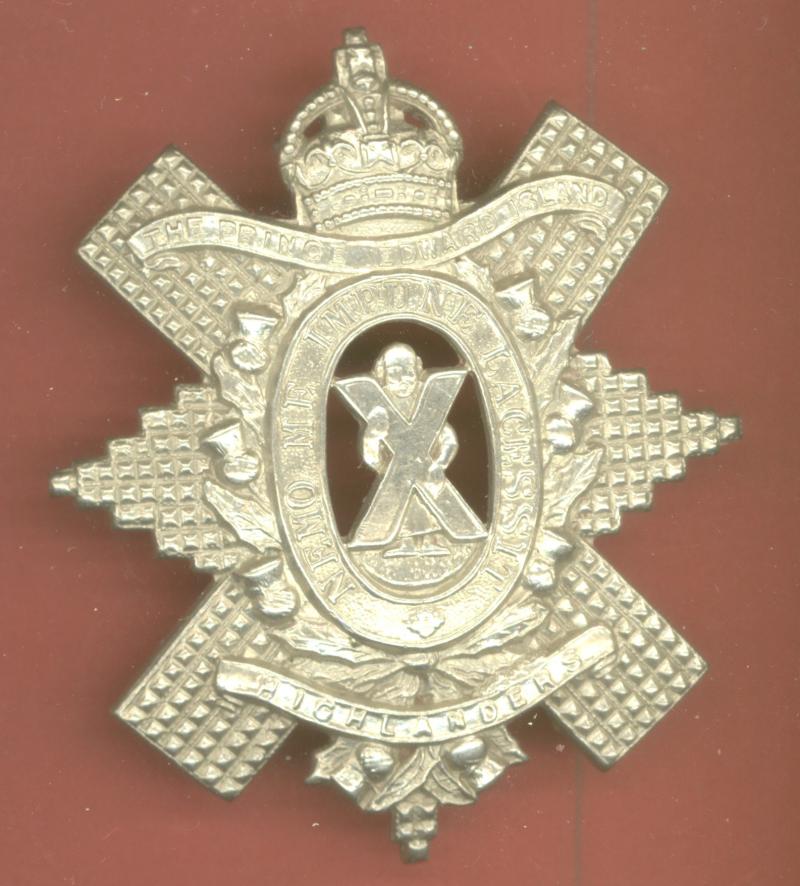 Canadian Prince Edward Island Highlanders glengarry badge