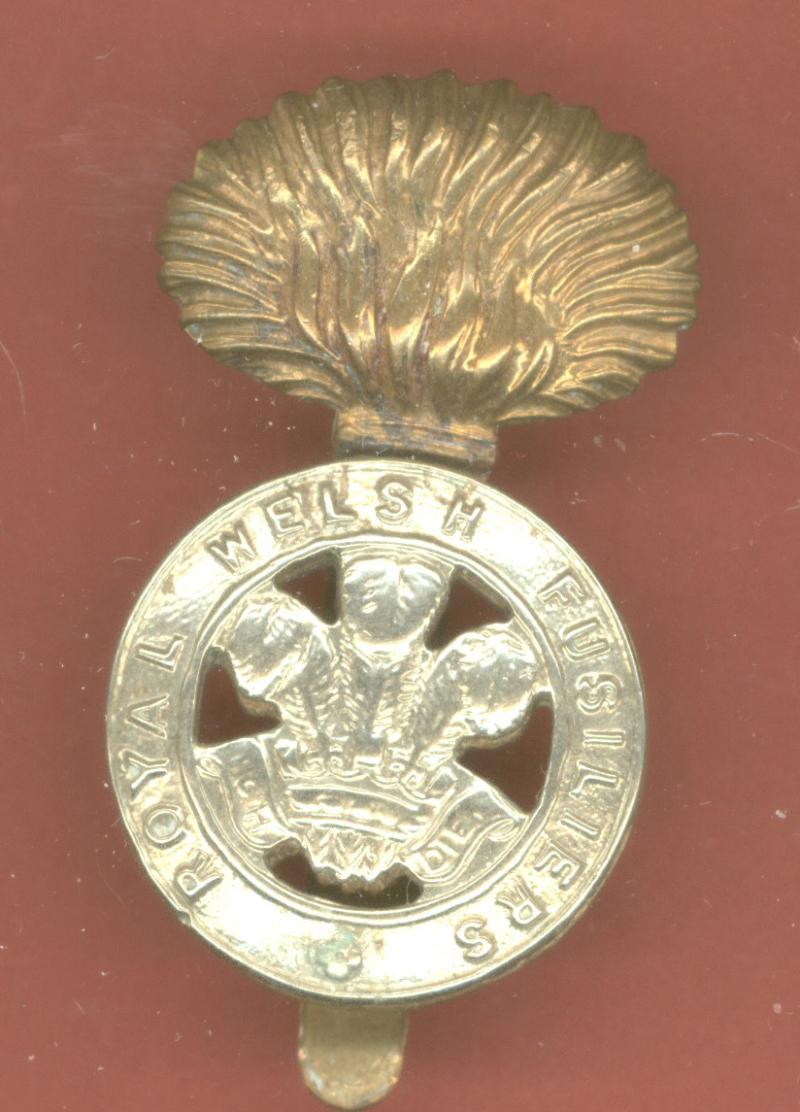 Royal Welsh Fusiliers WW1 OR's cap badge