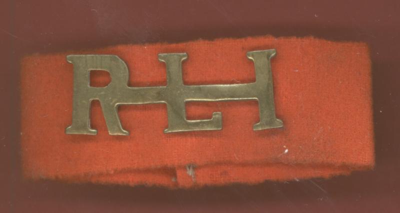 South African Rand Light Infantry WW1 shoulder title